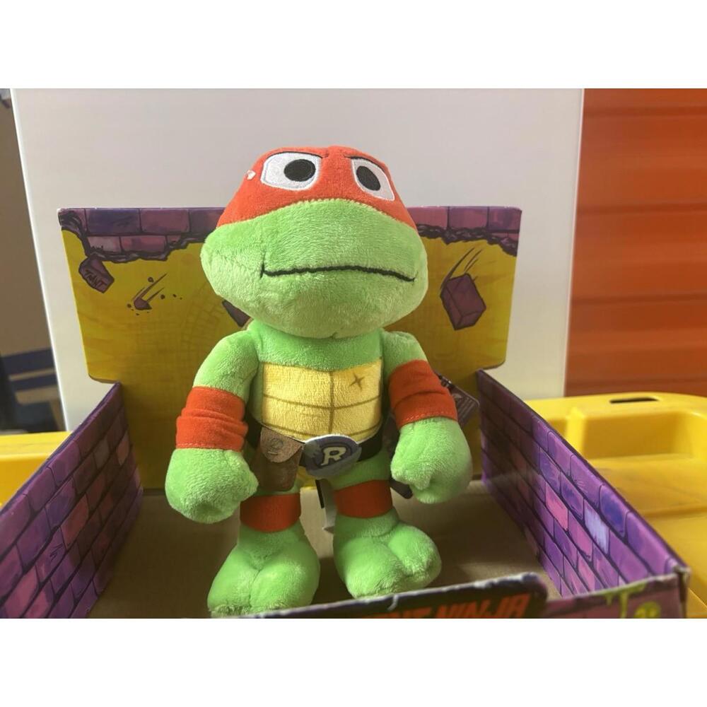 Mattel TMNT Teenage Mutant Ninja Turtles: Mutant Mayhem Plush - RAPHAEL (8 inch)